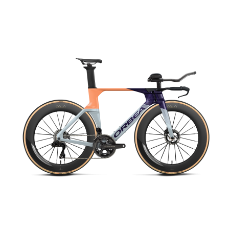 Bicicleta Orbea Ordu M10I Ltd Halo Silver - Tanzanite - Orange Cloud (Gloss)