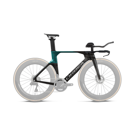 Cuadro Orbea Ordu OMX Diamond Carbon View (Matt) - Evasion Green (Gloss)