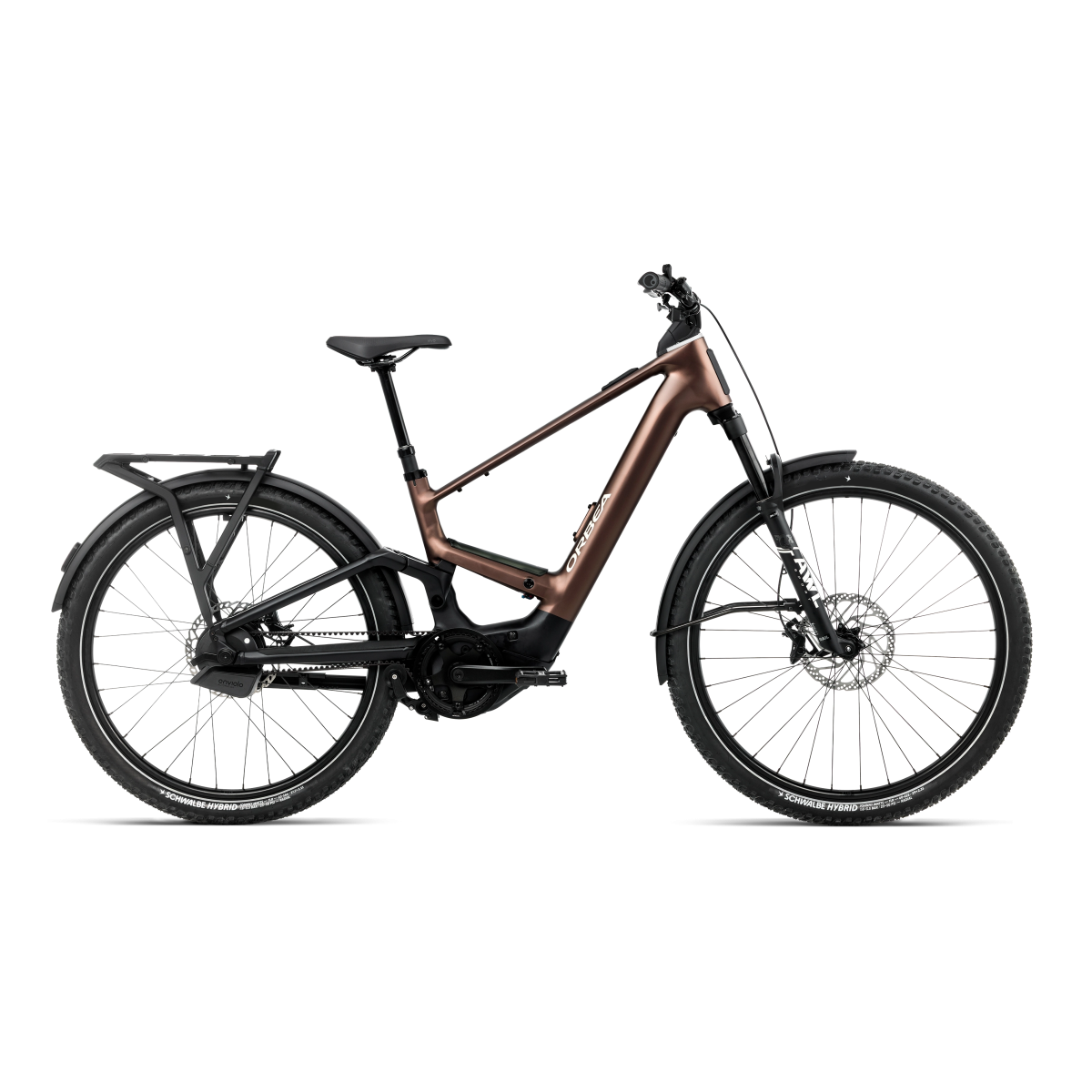 Vélo Orbea Muga 10 Metallic Rust - Diamond Black (Mat)