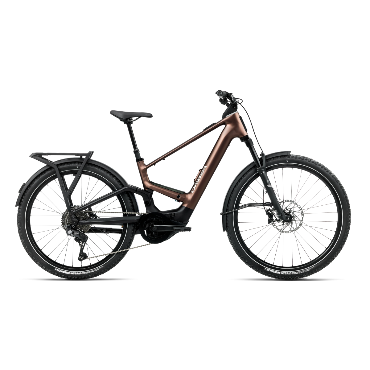 Vélo Orbea Muga 20 Metallic Rust - Diamond Black (Mat)