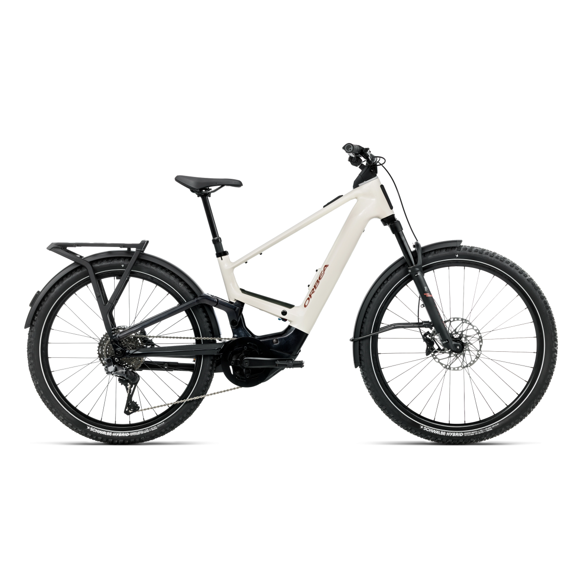 Vélo Orbea Muga 20 Ivory White - Black (Brillant)
