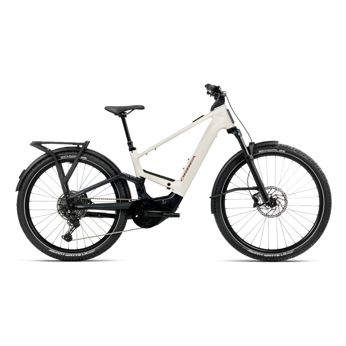 Vélo Orbea Muga 30 Ivory White - Black (Brillant)
