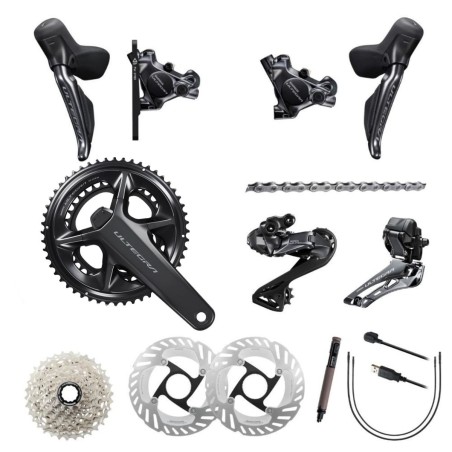 Grupo Completo Shimano Ultegra Di2 R8170 12v. 50x34 -11-34 Con Potenciómetro