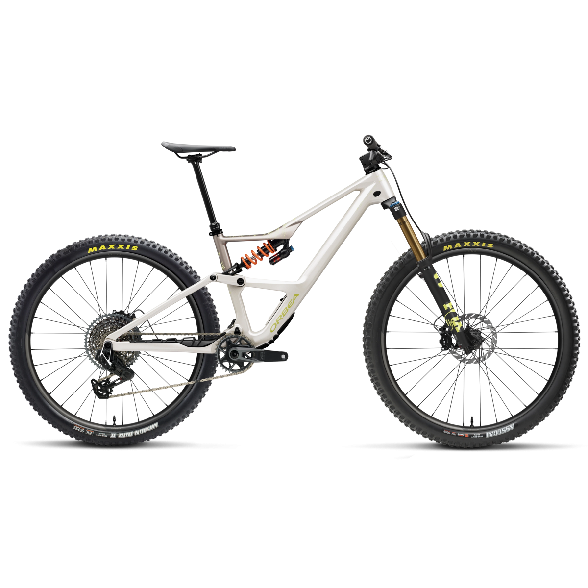 Vélo Orbea Occam LT M-Team Ivory White - Nickel (Brillant)