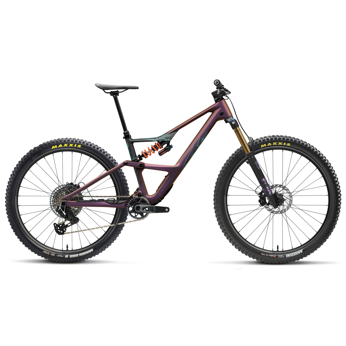 Vélo Orbea Occam LT M-Team Sunset Carbon View - Black (Mat)