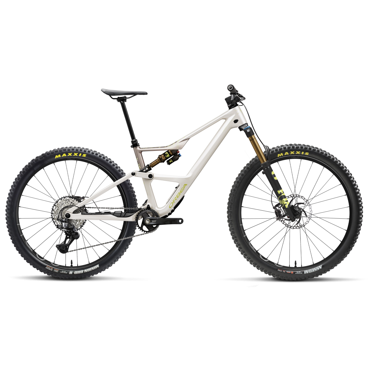 Vélo Orbea Occam LT M10 Ivory White - Nickel (Brillant)