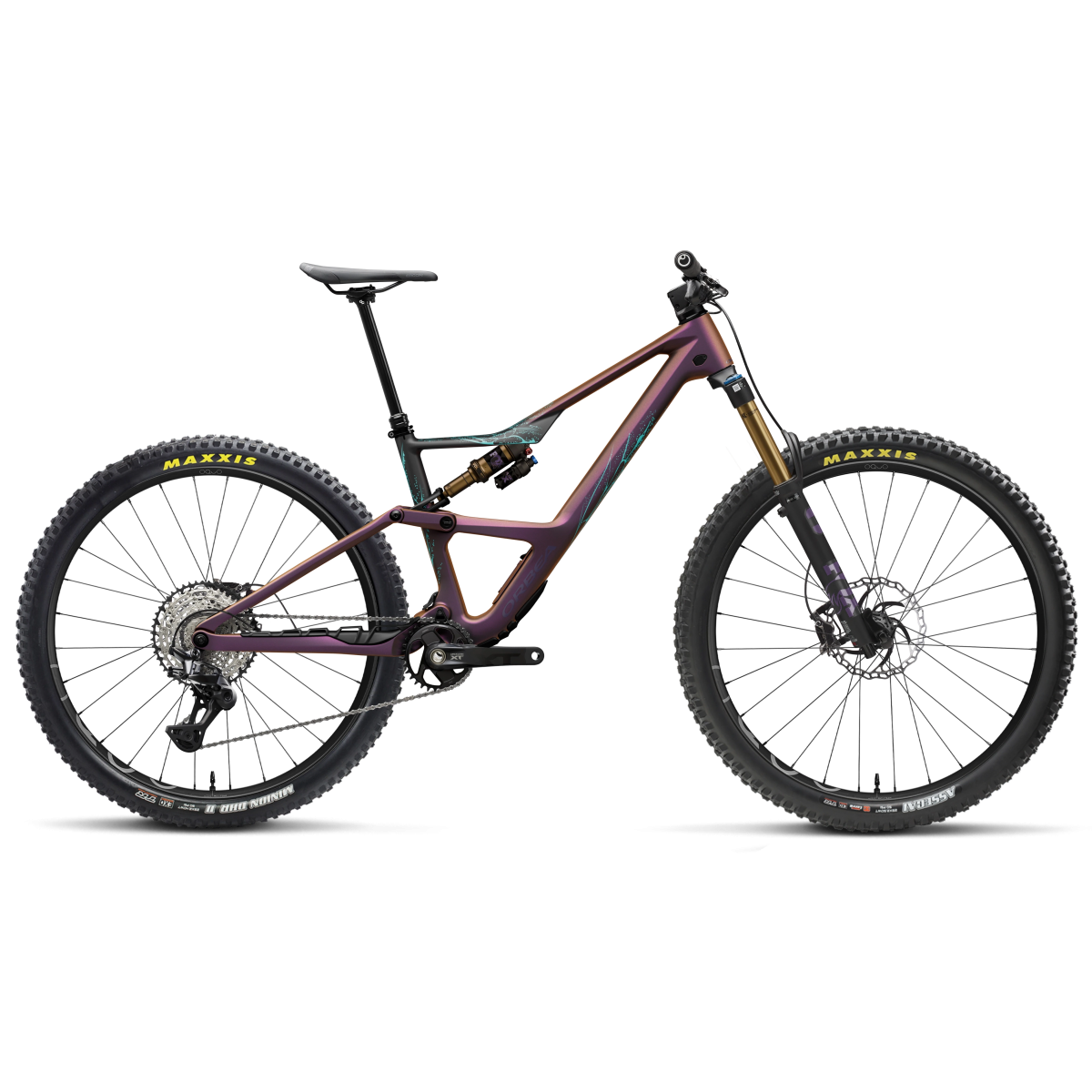 Vélo Orbea Occam LT M10 Sunset Carbon View - Black (Mat)