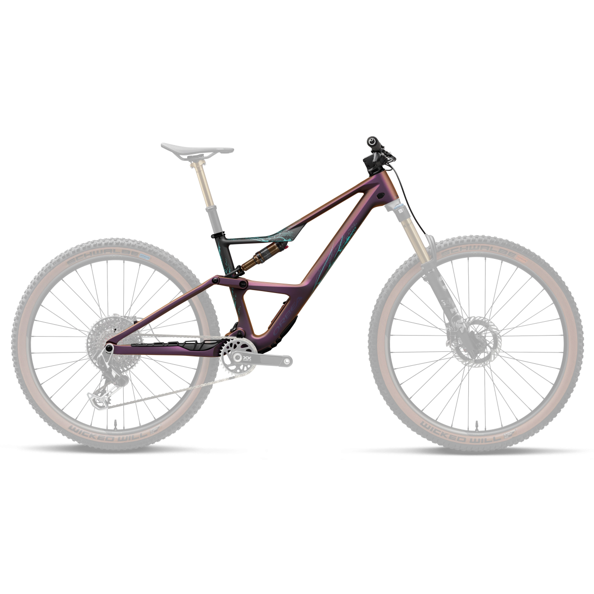 Cadre Orbea Occam OMR SL+IL R+K Sunset Carbon View - Black (Mat)