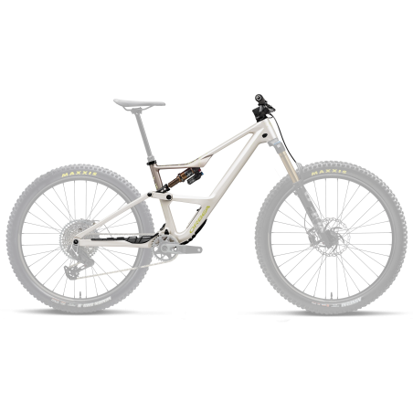 Cadre Orbea Occam OMR LT+X 2P FK Ivory White - Nickel (Brillant)