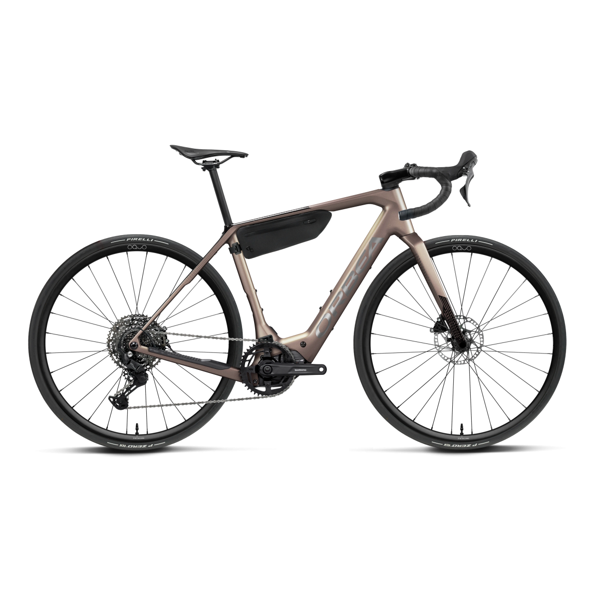 Bicicleta Orbea Denna M40 Nickel Matt - Carbon Raw Gloss