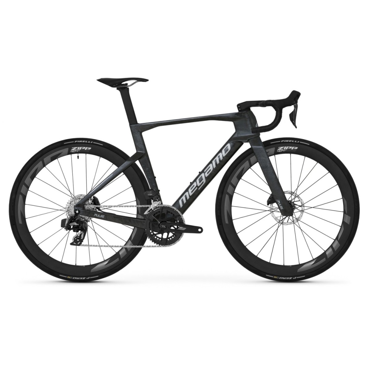 Bicicleta Megamo Pulse 07 SLR Black Vector