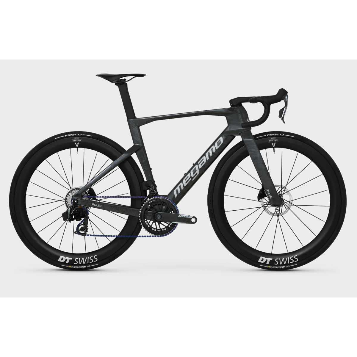 Bicicleta Megamo Pulse 02 SLR Black Vector