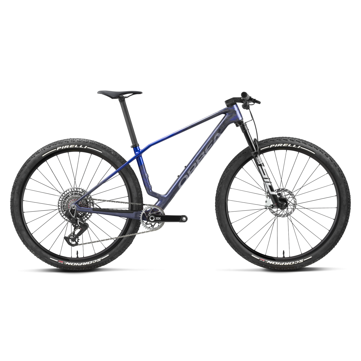 Vélo Orbea Alma M-Ltd Noctiluca Carbon View - Cobalt Blue (Brillant)