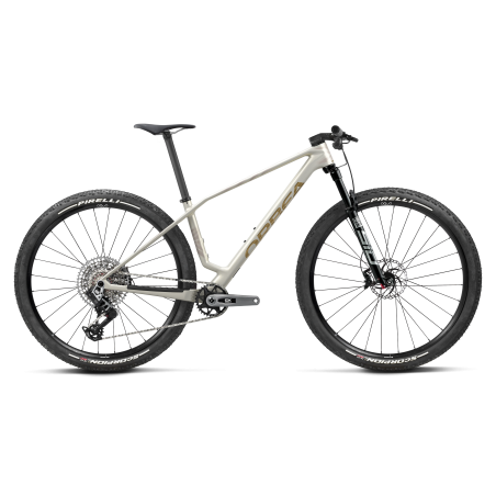 Vélo Orbea Alma M-Pro Golden White - Titan Gold (Mat)