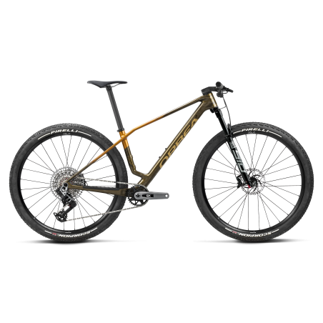 Bicicleta Orbea Alma M-Pro Caramel Carbon View - Leo Orange (Gloss)