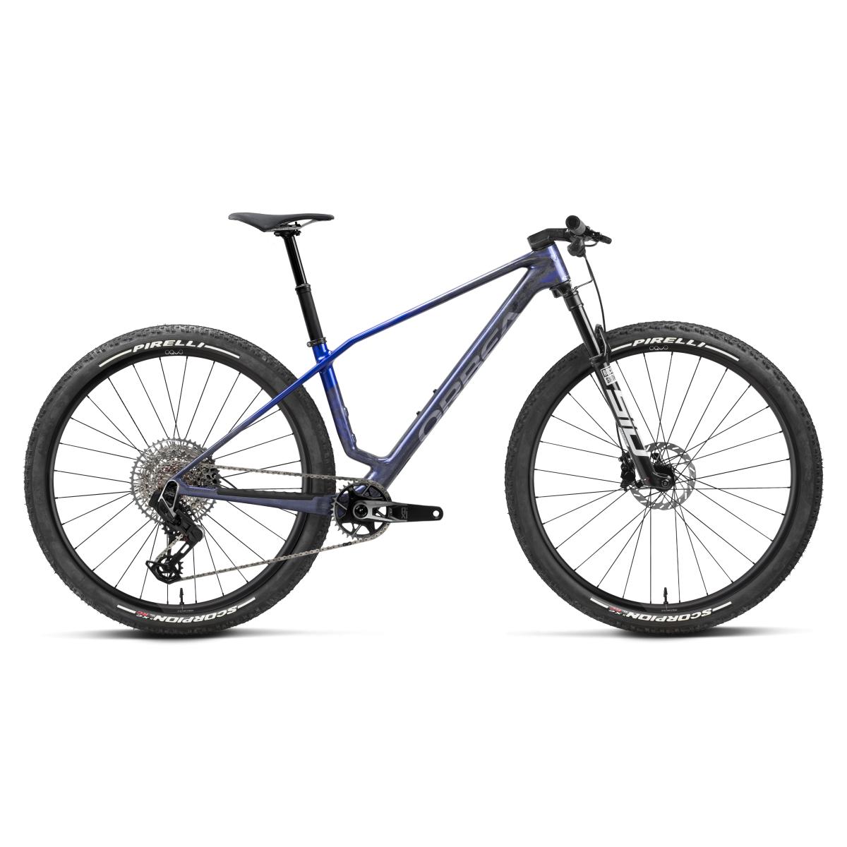 Bicicleta Orbea Alma M-Team AXS Noctiluca Carbon View - Cobalt Blue (Gloss)