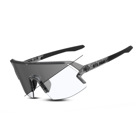 Lunettes Cube Vertex Noir Translucide