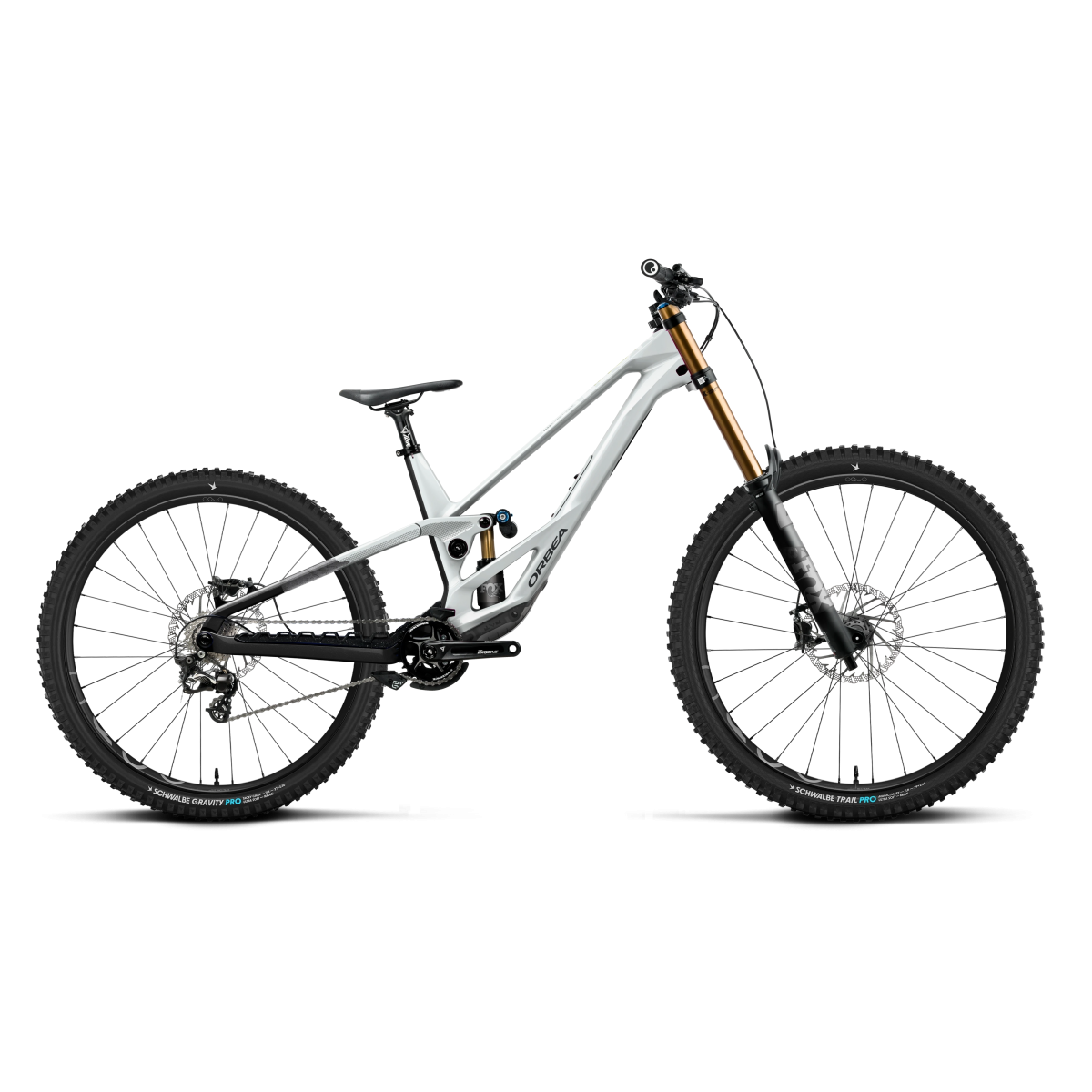 Vélo Orbea Rallon D-Ltd 450 White Chich - Diamond Black (Brillant)
