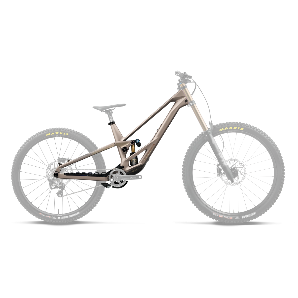 Cuadro Orbea Rallon DH 442 Nickel (Matt) - Nickel Chrome (Gloss)