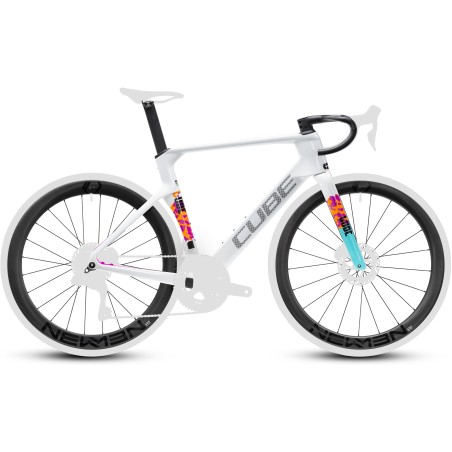 Cadre Cube Litening AERO C:68X Graphic'n'White