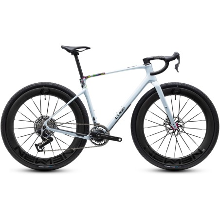 Vélo Cube Nuroad C:62 SLT Glacier'n'Magenta