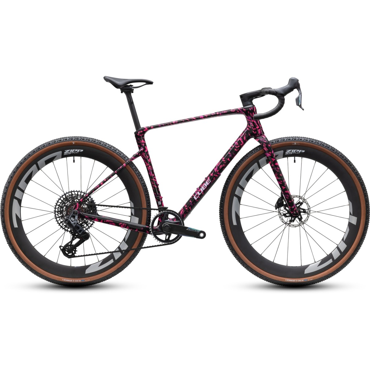 Vélo Cube Nuroad C:62 SLX Pinkaction'n'Black