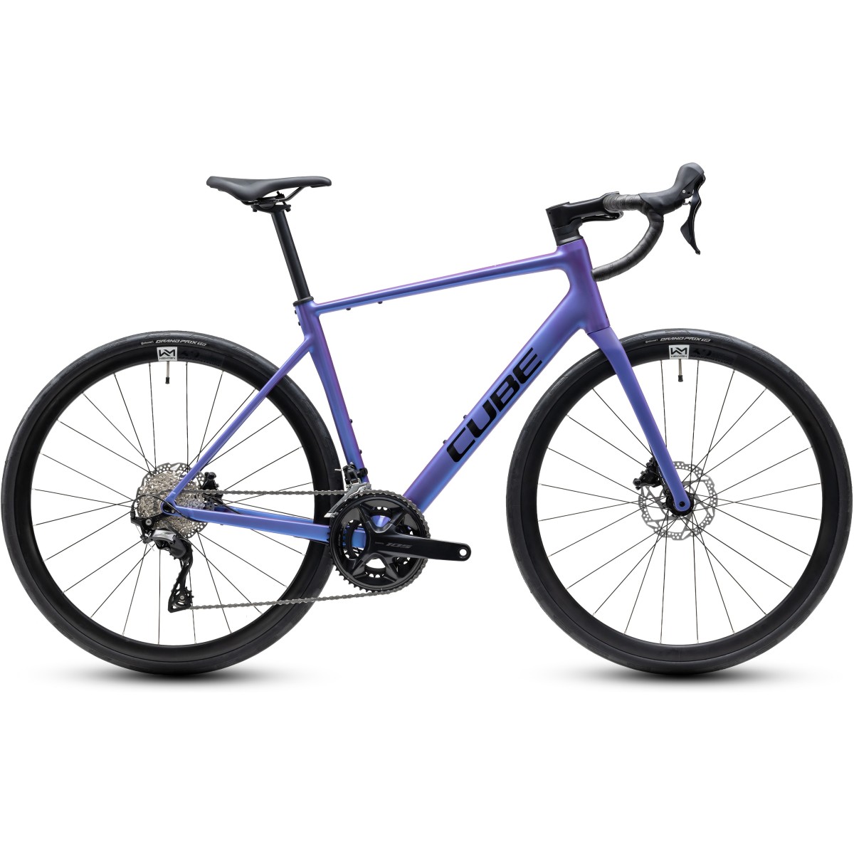 Vélo Cube Attain SLX Blueiris'n'Black