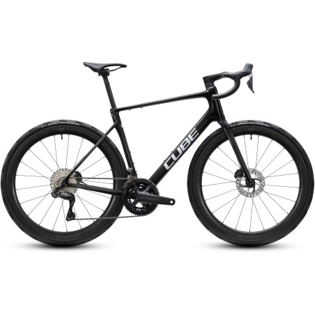 Bicicleta Cube Attain C:62 SLT Carbon'n'White