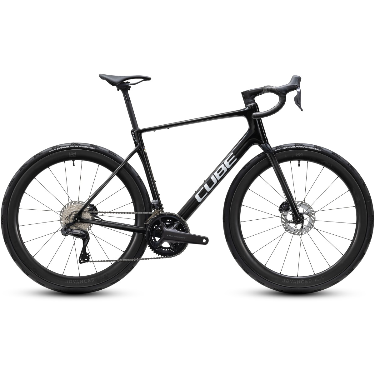 Bicicleta Cube Attain C:62 SLT Carbon'n'White