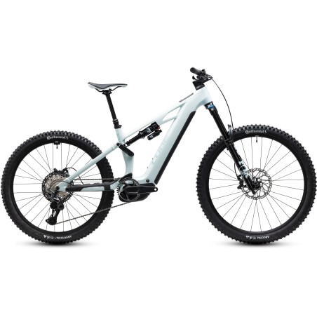 Bicicleta Cube Stereo Hybrid ONE77 HPC SLX 800 Hintofmint'n'Orange