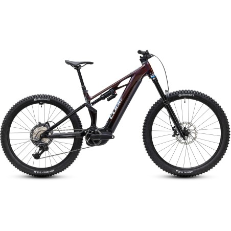 Vélo Cube Stereo Hybrid ONE77 HPC SLX 800 Liquidred'n'Black