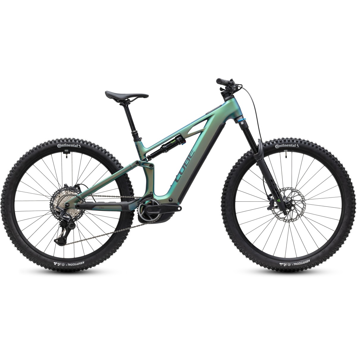 Vélo Cube Stereo Hybrid ONE44 HPC SLX 800 Jungali'n'Black