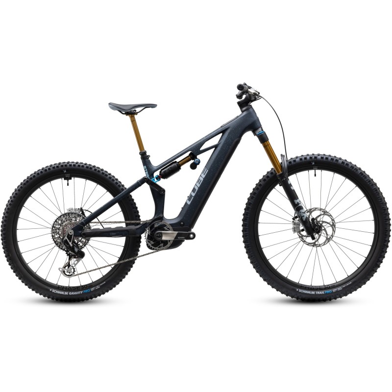Vélo Cube Stereo Hybrid ONE77 HPC SLT 800 Bluegalaxy'n'Grey