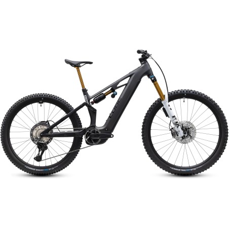 Bicicleta Cube Stereo Hybrid ONE77 HPC AT 800 Carbon'n'White