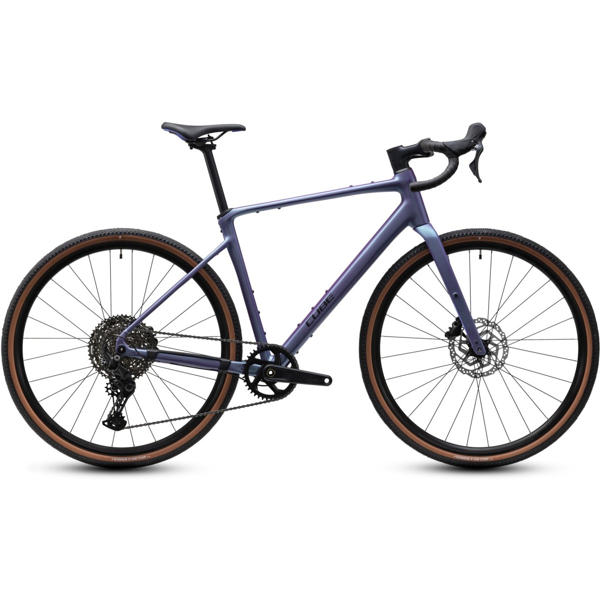 Vélo Cube Nuroad Pro Mysticpurple'n'Black