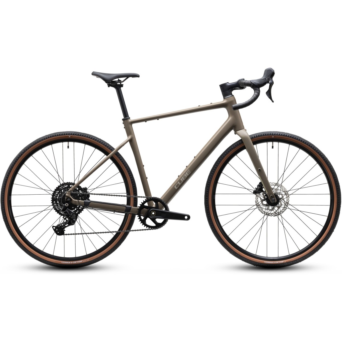 Vélo Cube Nuroad ONE Wood'n'Grey