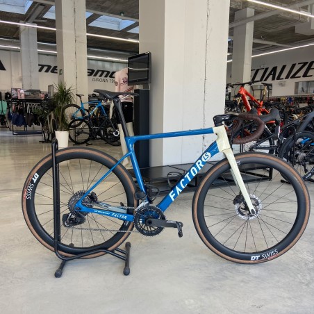 Bicicleta de ocasión Factor LS Sram Force AXS Vintage Blue