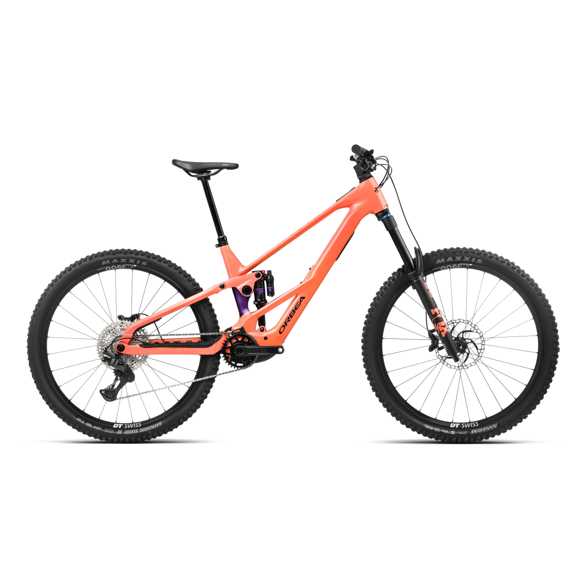 Vélo Orbea WILD LT H10 Wild Orange - Royal Plum (brillant)
