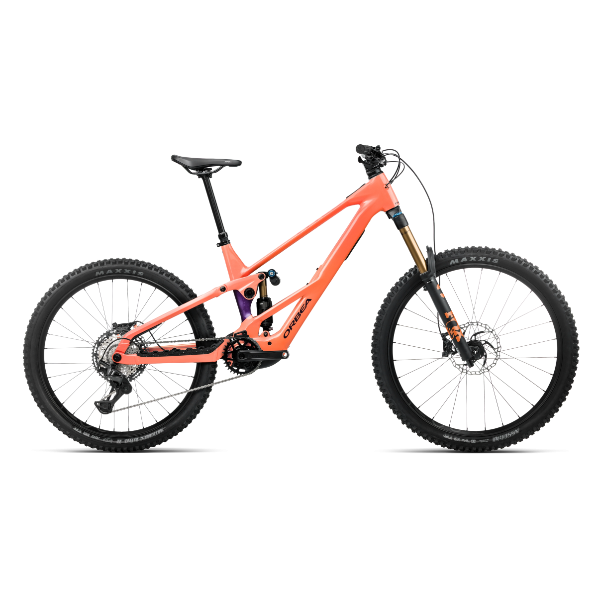 Vélo Orbea WILD LT H-TEAM Wild Orange - Royal Plum (brillant) Mullet