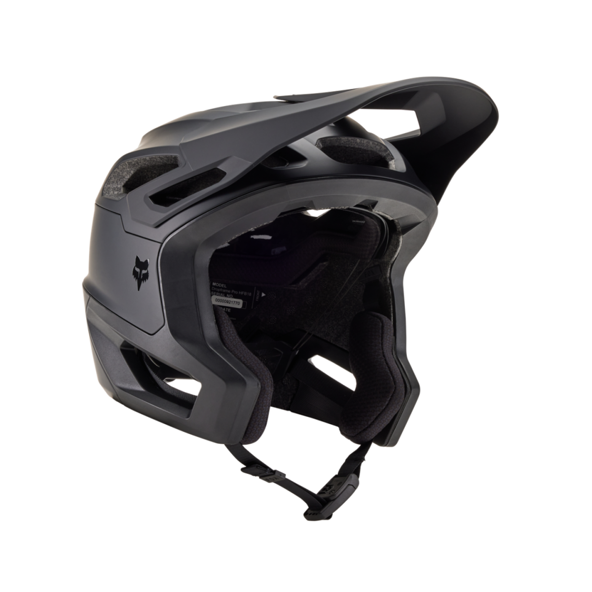Casque Fox Dropframe Pro Noir Mat