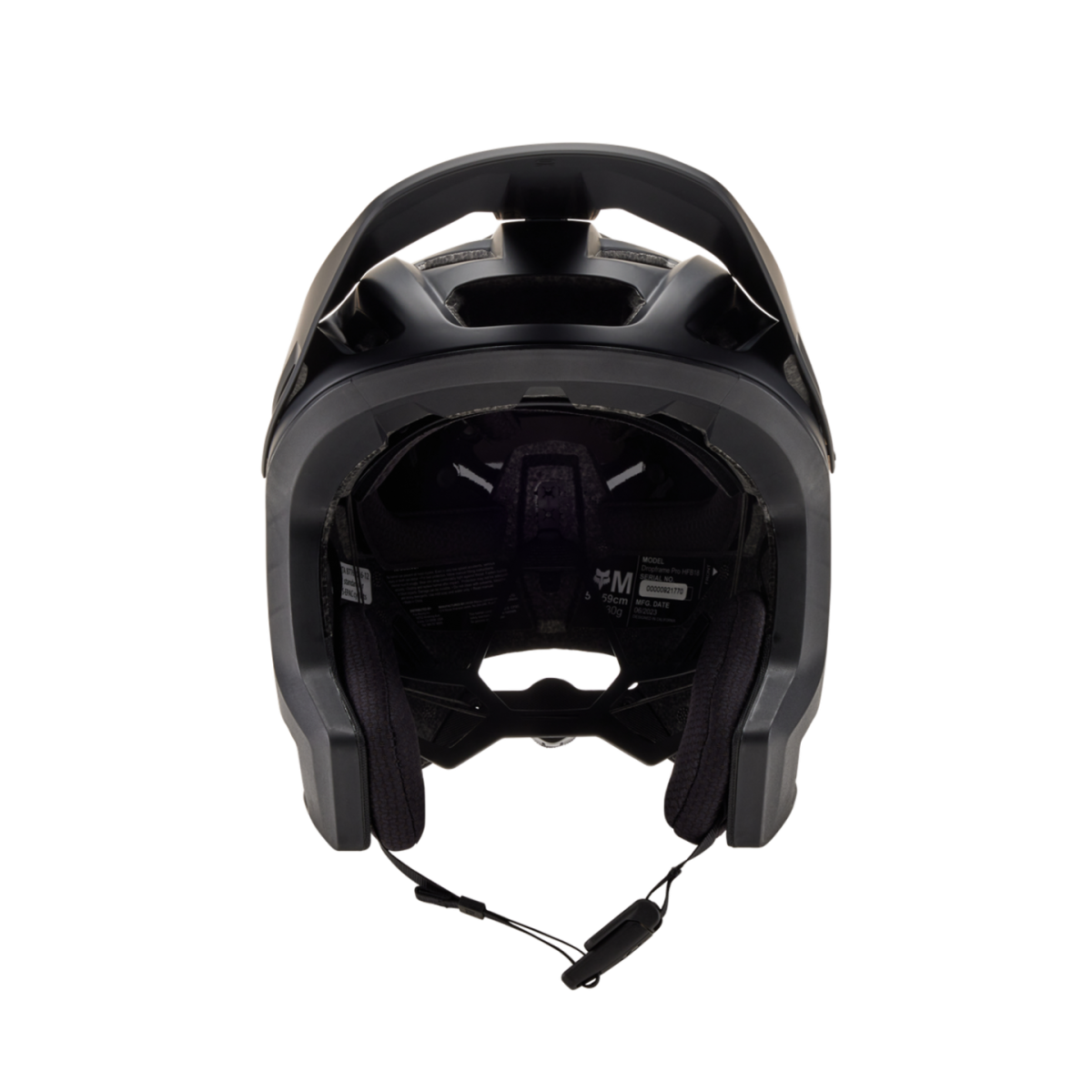 Casque Fox Dropframe Pro Noir Mat