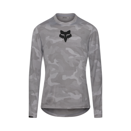 Maillot Manches Longues Fox Ranger TruDri Gris Étain