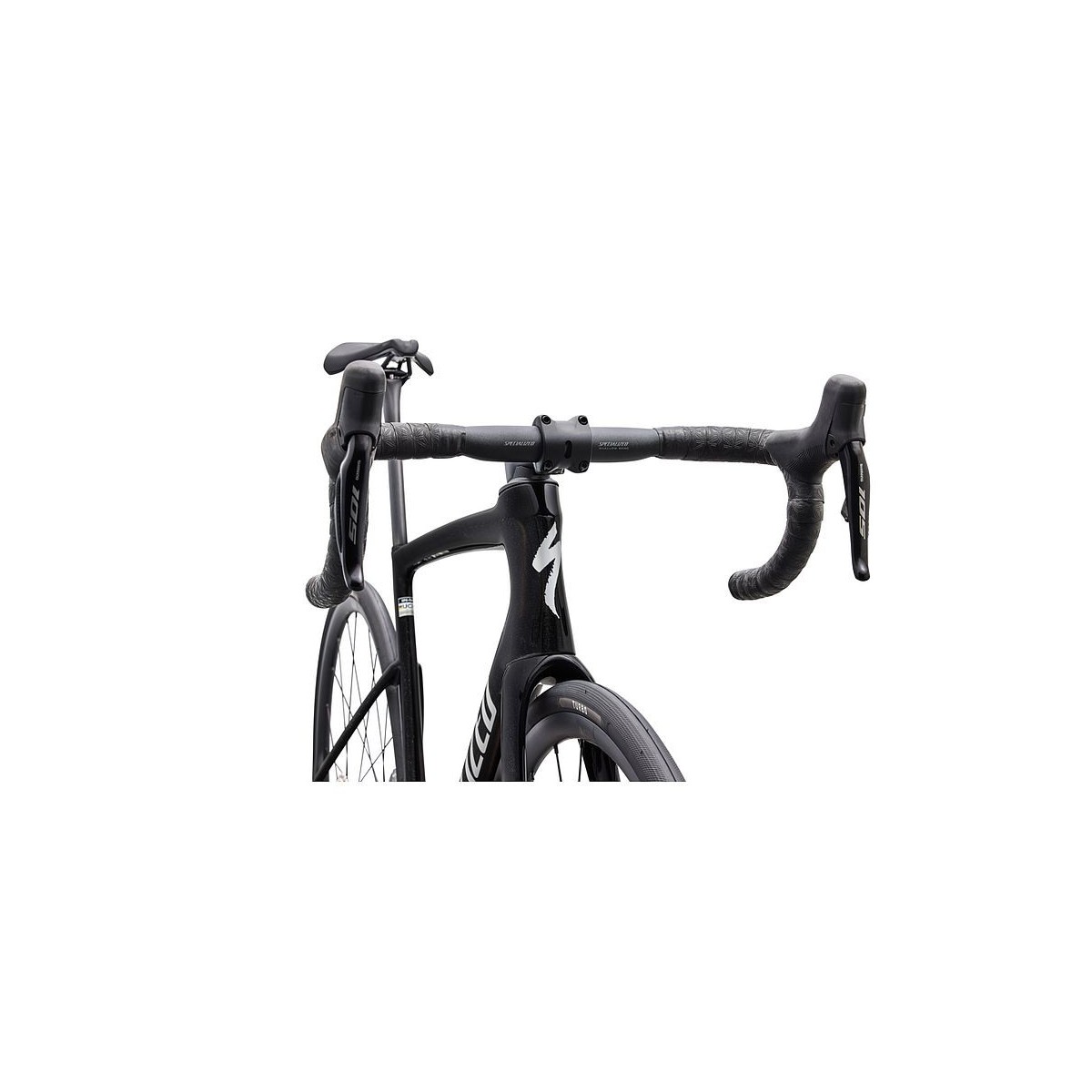 Bicicleta Specialized Tarmac Sl9 Comp Shimano 105 Di2 Gloss Charcoal Tint / Dolomite Metallic