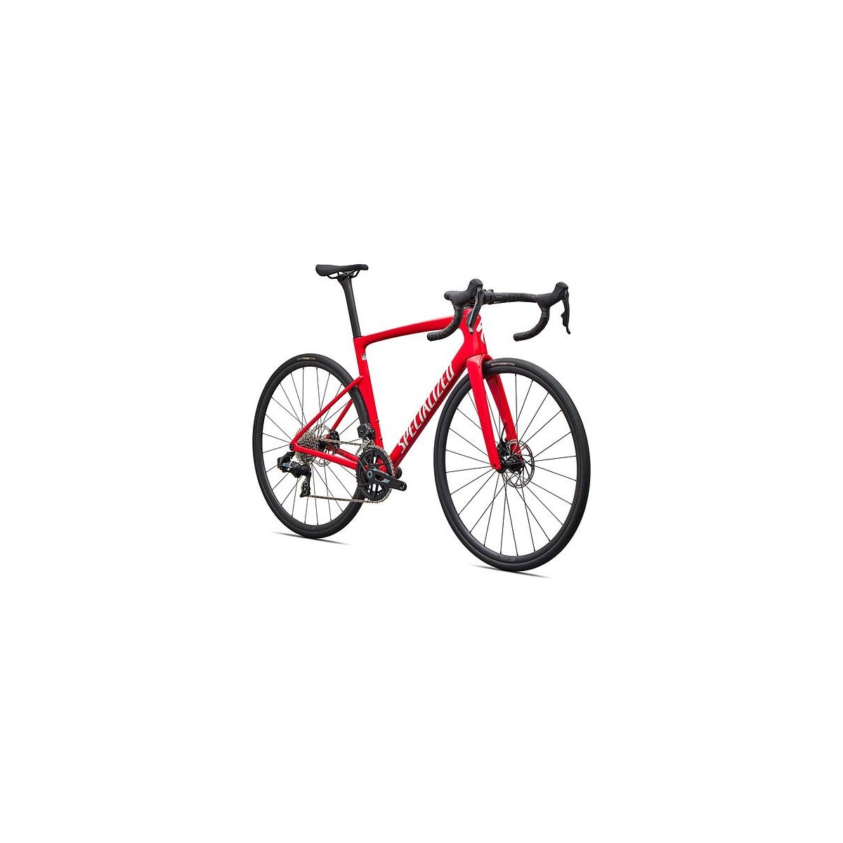 Bicicleta Specialized Tarmac Sl9 Comp Sram Rival Axs Gloss Vivid Red / White