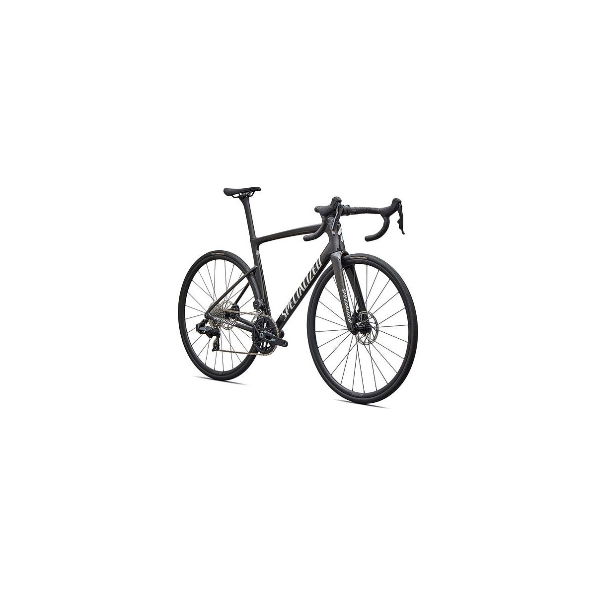 Bicicleta Specialized Tarmac Sl9 Comp Sram Rival Axs Gloss Charcoal Tint / Dolomite Metallic