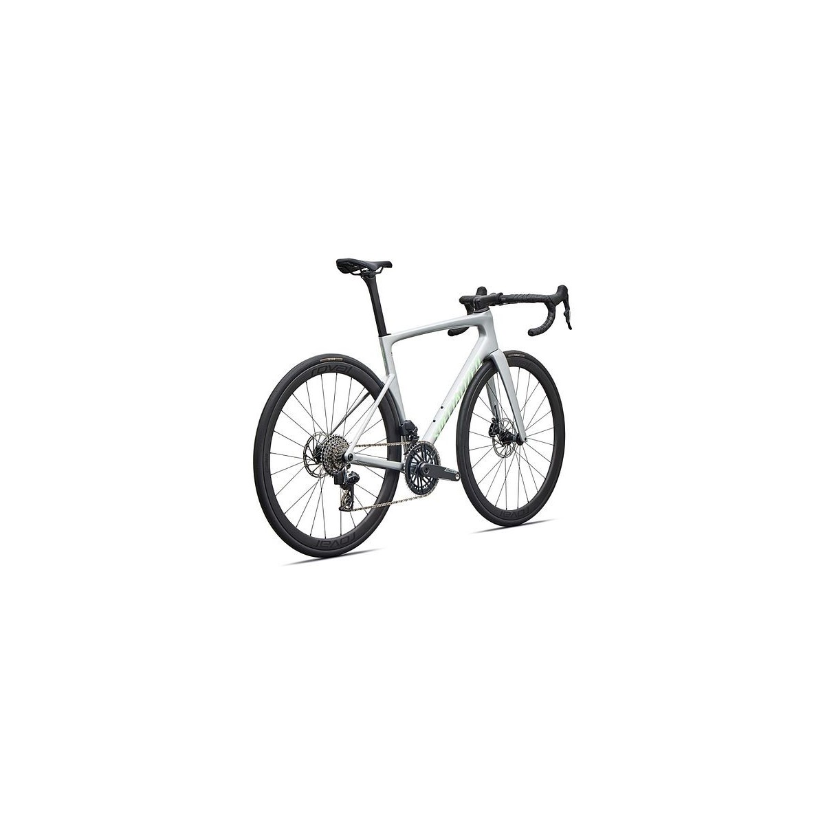 Bicicleta Specialized Tarmac Sl9 Expert Sram Force Axs Gloss Silver Dust / Powder Lime