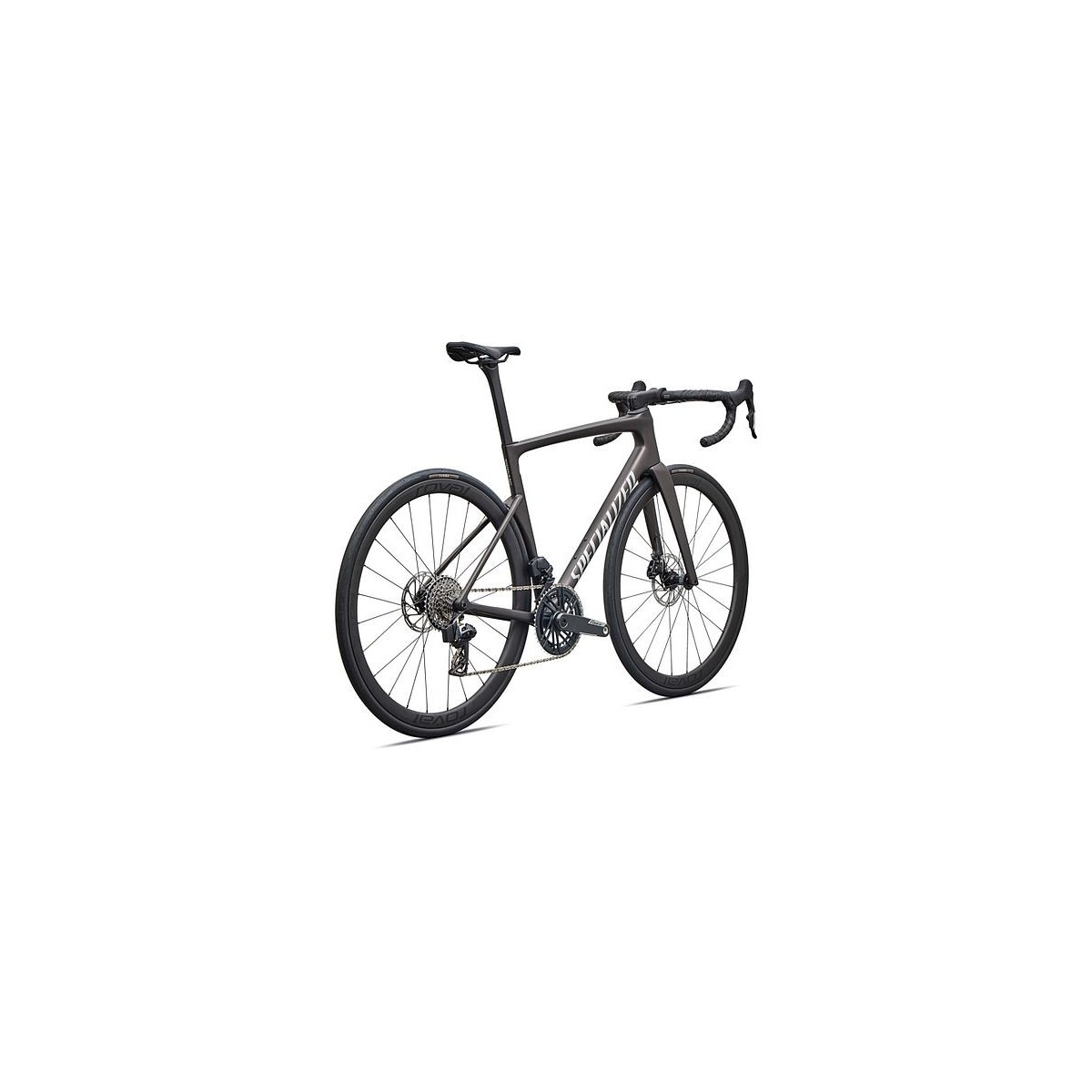 Bicicleta Specialized Tarmac Sl9 Expert Sram Force Axs Satin Warm Smoke Metallic / Silver Dust