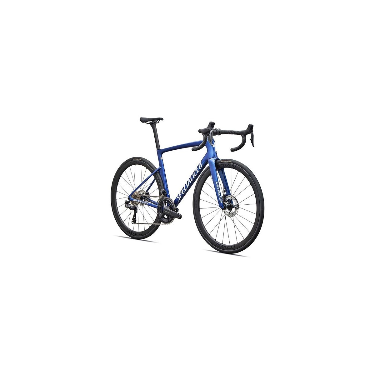 Bicicleta Specialized Tarmac Sl9 Expert Shimano Ultegra Di2 Gloss Pacific Blue Metallic / White
