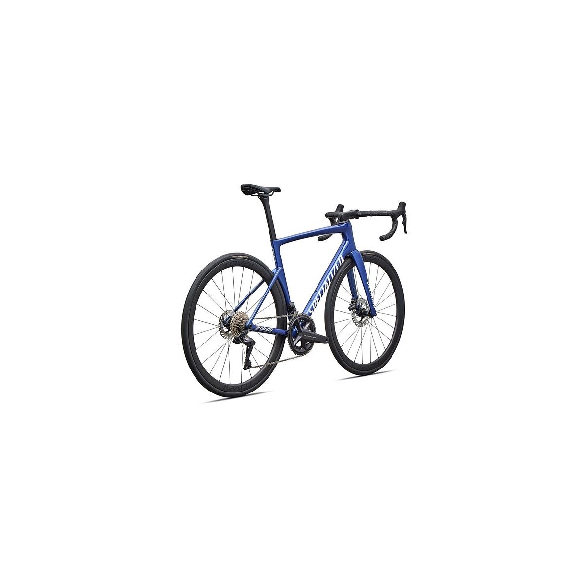 Bicicleta Specialized Tarmac Sl9 Expert Shimano Ultegra Di2 Gloss Pacific Blue Metallic / White