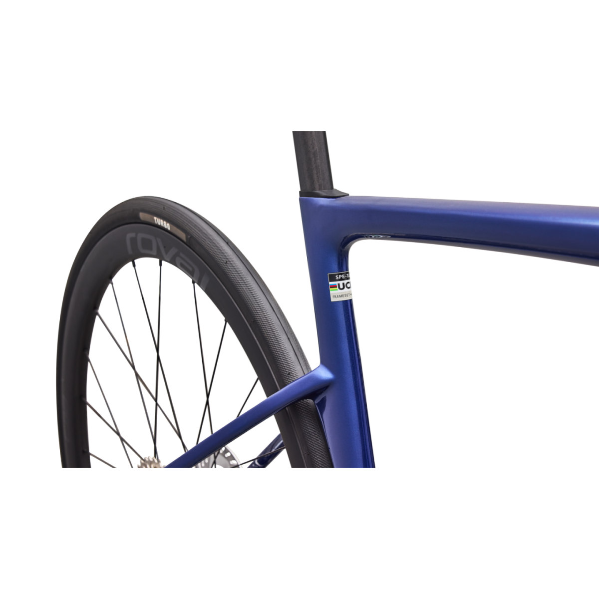 Bicicleta Specialized Tarmac Sl9 Expert Shimano Ultegra Di2 Gloss Pacific Blue Metallic / White